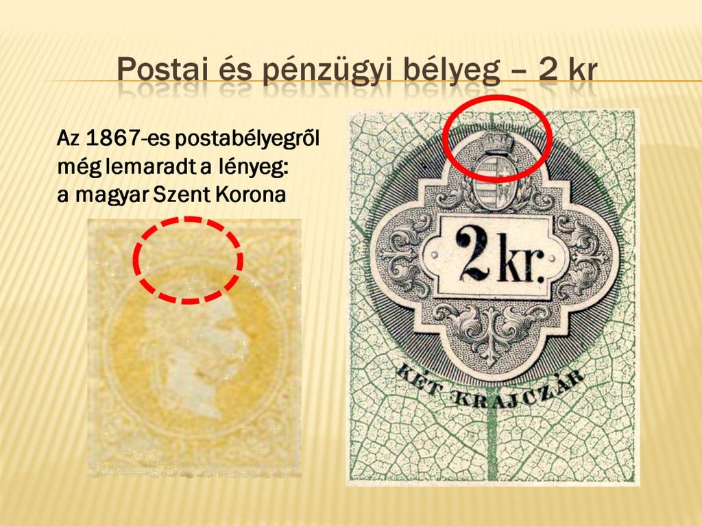 A párhuzamosan megkezdett előkészületek ellenére, ezért kellett a magyar illetékbélyegekre a postabélyegek 1867. májusi kibocsátáshoz képest több mint egy évvel tovább, 1868. június 20-ig várni.