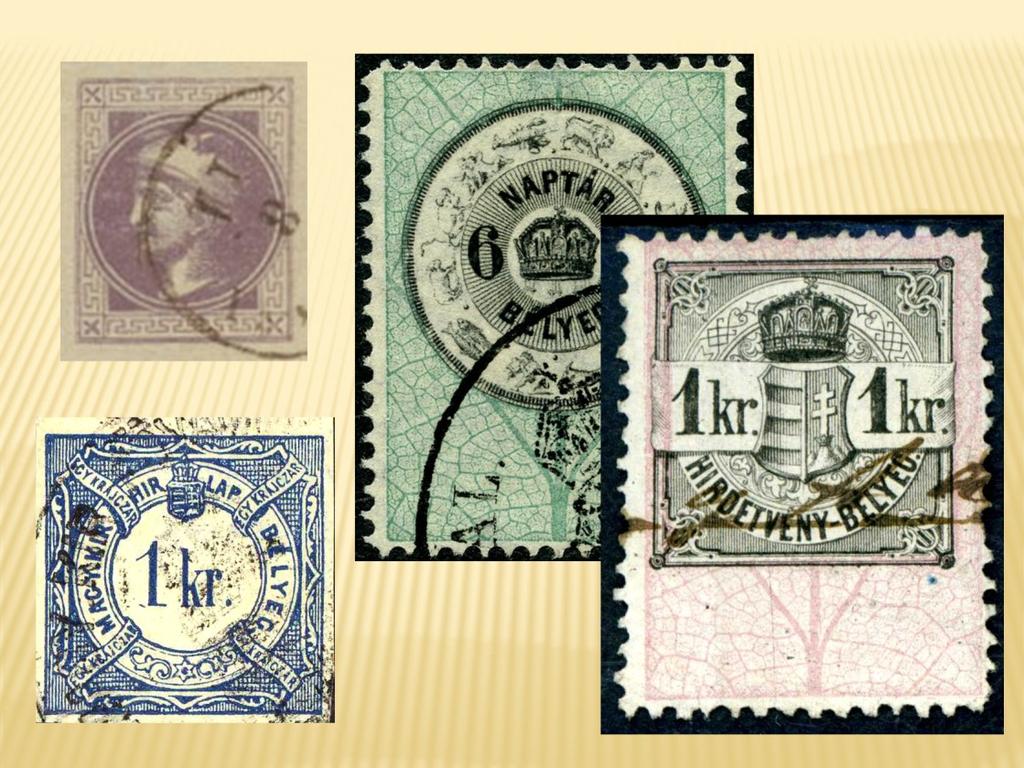 Mint a postabélyeg sorozatot kiegészítő postai hírlapbélyeg, az illetékek köz is vannak speciális célú bélyegek, mint pl. a hírlapilleték, és a sokkal kevésbé ismert naptár- és a hirdetvény-illeték.