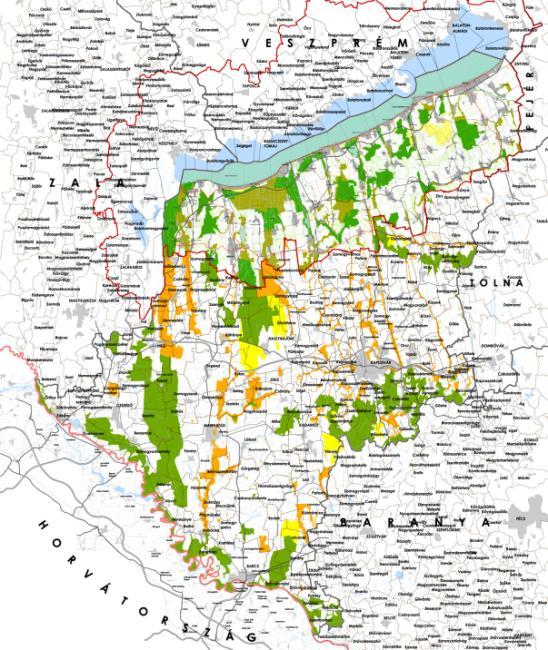 A RENDELET 7. Az egyes települések 3.1.-3.15. melléklet szerinti övezetekkel való érintettségét a rendelet 4. melléklete tartalmazza. Záró rendelkezések 8.