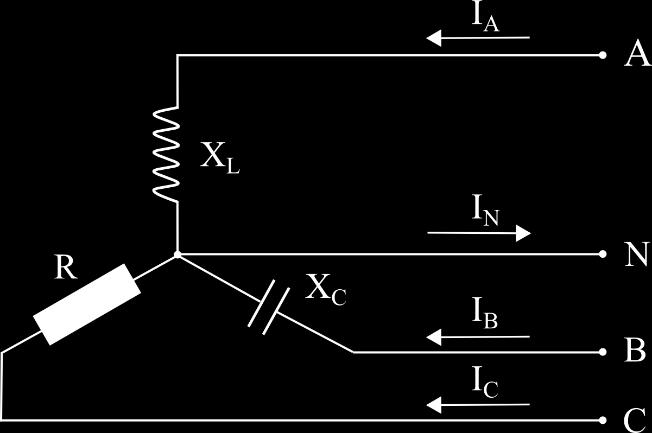 4.2.2 Szimmetrikus delta kapcsolás Egy háromfázisú delta kapcsolású szimmetrikus fogyasztó felvett hatásos teljesítménye 3 kw.