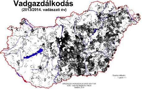 A teríték csökkenése tehát egyértelműen a fészkelő állomány csökkenésére vezethető vissza.