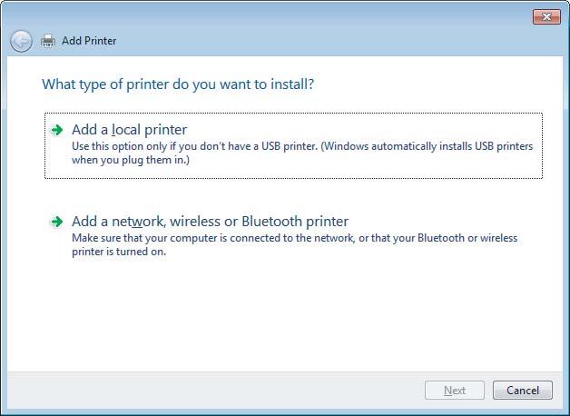 Nyomtatás A Windows 7: Kattintson a start gombra, és válassza a Devices and Printers (Eszközök és nyomtatók) elemet.