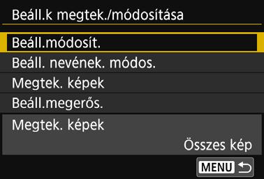 A csatlakozási beállítások ellenőrzése, módosítása vagy törlése 4 A beállítások ellenőrzése vagy módosítása.