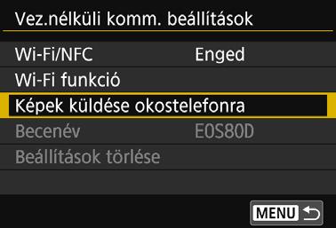 A képküldéssel kapcsolatos tudnivalók a 96. oldalon találhatók. Ha a 2. lépésben az indexképes megjelenítést választotta, megjelenik a több kép kiválasztására szolgáló képernyő. Lásd a 3. lépést a 97.