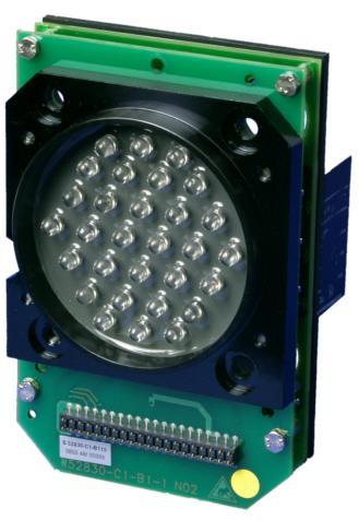 LED 70 Jelzőegység Használható alagúti jelzőkben gyorsvasúton és metrón, ipari és magánvasúton 80 km/h maximális sebességnél alkalmazható Optikai panel 30 LED-el