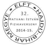 1. kategória 1.2.1. 1. Newton 2. amplitúdó 3. Arkhimédész 4. Kepler 5. domború 6. áram A megfejtés: ATOMKI 7. emelő 8. hang 9. hősugárzás 10. túlhűtés 11. reerzibilis 1.2.2. Irányok: - x: ízszintes - y: lefelé - z: felfelé 1.