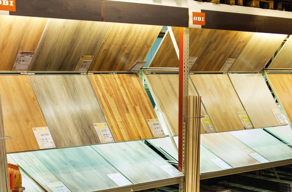 Minden elérhető - laminált padlólapok az Ön OBI áruházában