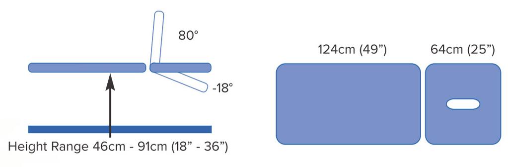 vagy 70 cm (28 ) vagy 80 cm (32 )