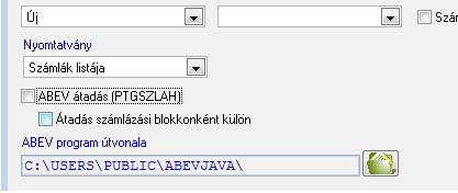 Aqua számlázó modult érintő változások Feldolgozás / Óraállás felvitele listás menüpontba sorba rendezési lehetőség került bele, lehet választani, hogy Vízóra azonosító alapján legyen