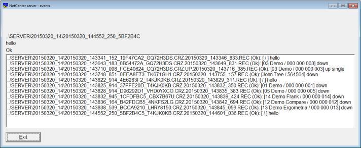 Kiszolgáló oldal (szerver): A központi gépen a Cardiax programot a netserver paraméterrel kell indítani. Ekkor a Cardiax betölti a "Crx Server Agent" háttérprogramot (ágenst).