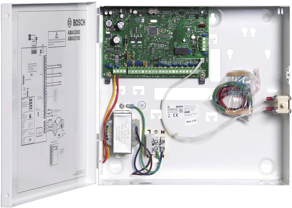 Behatolásjelző riasztórendszerek ICP-AMAX3-P2-EN Behatolásjelző központ, fr/de/nl/pt ICP-AMAX3-P2-EN Behatolásjelző