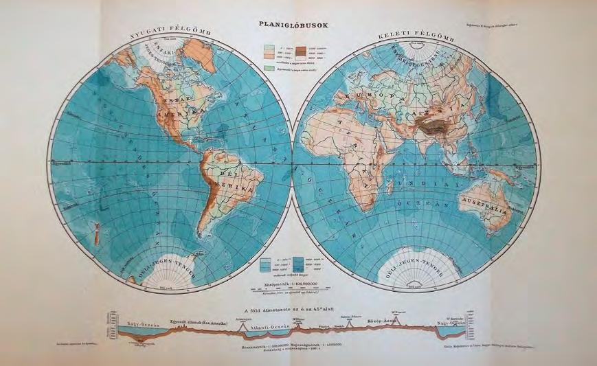 2. Jelentősebb magyar világatlaszok a 20. század első felében 2. 1. Teljes Földrajzi Atlasz (1902) A 20.