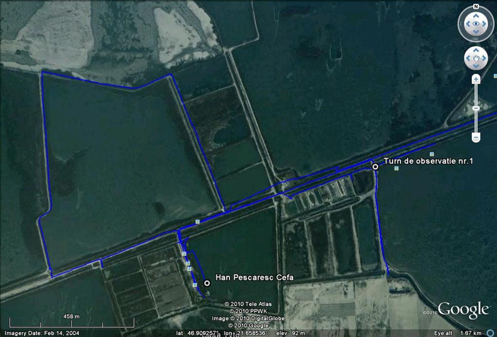 Beszámoló: Madártani szakmai kirándulás a Cséffai Természetvédelmi Területre 200 december 7-9 Első nap Útvonal: gyalog, szálláshely - tavakat elválasztó út gát - megfigyelőtorony a 2-es tó partján