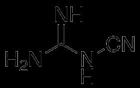 F szennyező: CH 3 -H-CH 3 RP-HPLC:de poláris a szennyező, és nem is UV aktív származékképzés: H 3 C 2 Rokon vegyületek: ioncserés kromatográfia: Cianoguanidin (A) rális antidiabetikumok pk a =?