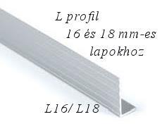 Profil C 18 mm, aszimmetrikus TAF022-AL 3