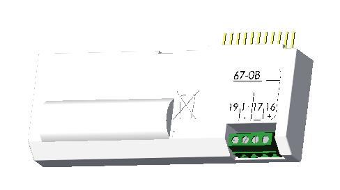 5.2.2 67-07 típus: RTC + M-Bus Az M-Bus csillag, gyűrű és bus topológia szerint csatlakoztatható.