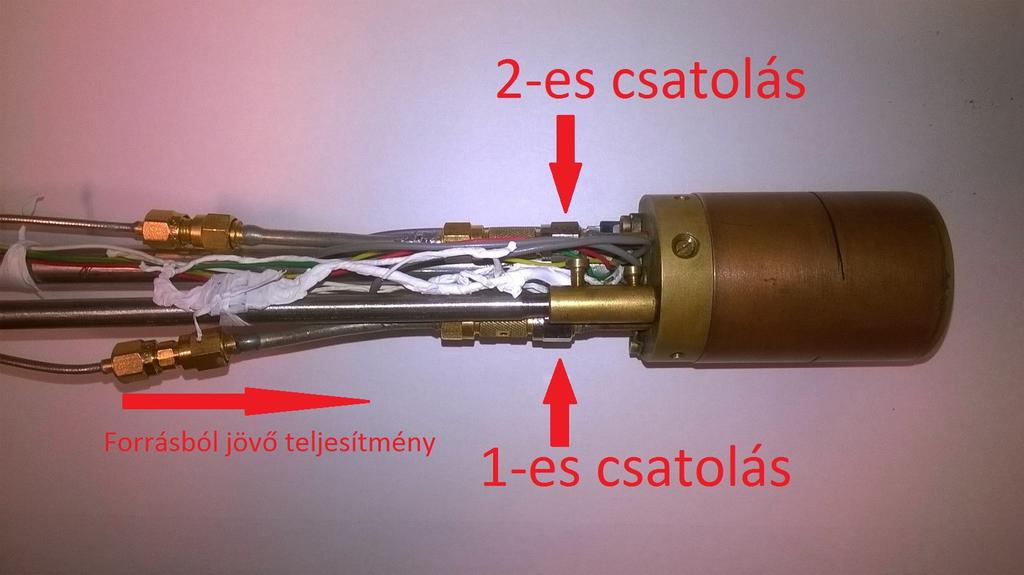 3. fejezet Kísérleti technikák A méréshez használt üreg a 3.1 ábrán látható.