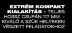 fokozat: optimális a precíz munka és a maximális teljesítmény között, automatikusan beállítja a sebességet, ütésszámot és nyomatékot Milwaukee tervezésű és kivitelezésű   tartó munkavégzést biztosít