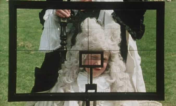 10-11. kép: Két kép A rajzoló szerződéséből 6.1.5. A szüzsé konkrét megvalósulása a filmben A legtöbb Greenaway-nagyjátékfilm narratívája egyszerű, egyenes vonalú történet.