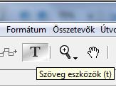 Szöveg beszúrása Ha leíró szöveget szeretnénk beilleszteni a térképre, de nem csomópontként, vagy összeköttetésként, akkor a VUE szöveg szköze használható.