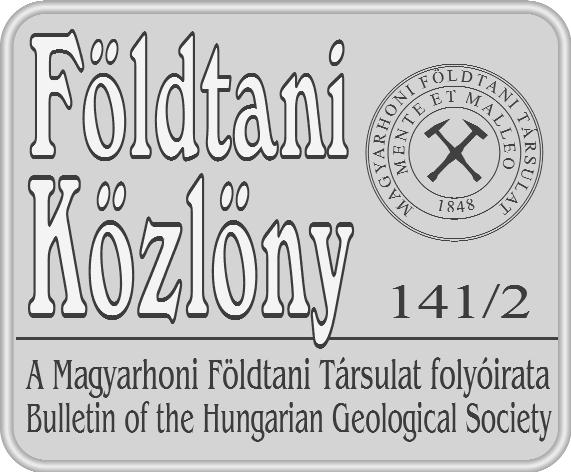 Felelős kiadó HAAS János, a Magyarhoni Földtani Társulat elnöke Főszerkesztő CSÁSZÁR Géza Műszaki szerkesztők PIROS Olga SIMONYI Dezső Nyelvi lektor Philip RAWLINSON Szerkesztőbizottság Elnök: HAAS