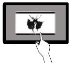 Multi-Touch képernyő A kijelző Multi-touch funkciója a Windows XP Home Premium és afölötti rendszerek alatt használható.