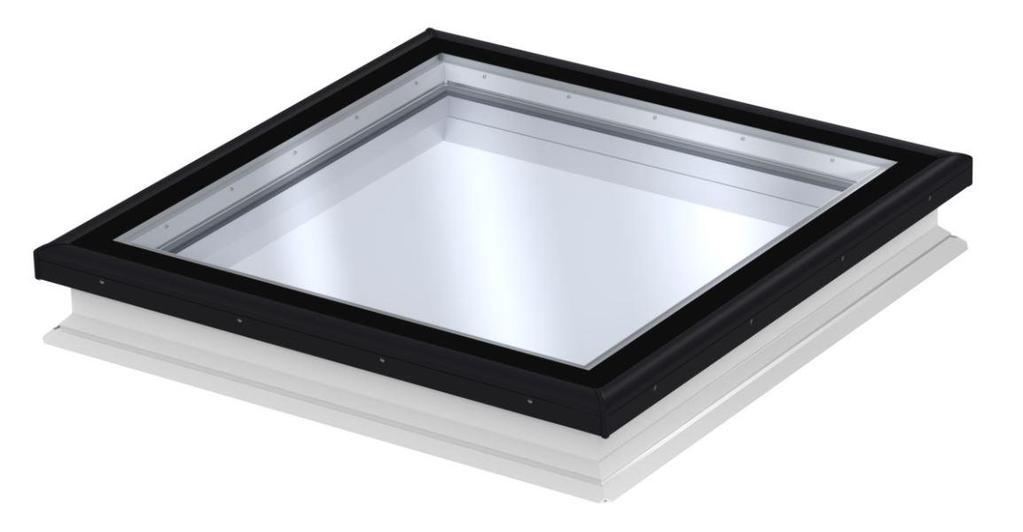 Látható elemek Figyelem! A képen VELUX INTEGRA CVP lapostetős felülvilágító látható.