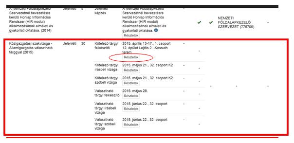 A képzési referensek az Adminisztráció menüpont Felhasználók almenüpontjában érhetik el a funkciót.