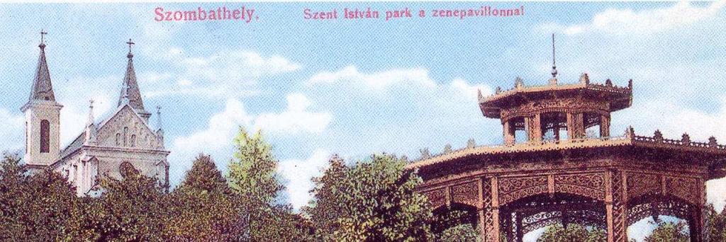 Szombhely J Város elepülésrendezési eszeinek módosíás. május.. Táj- és ermészevédelem A ervezési erüleek ül Szen Isván prk erülee Szombhely egyei Jog város Közgyűlése /. (XI..) önkormányzi rendeleének.