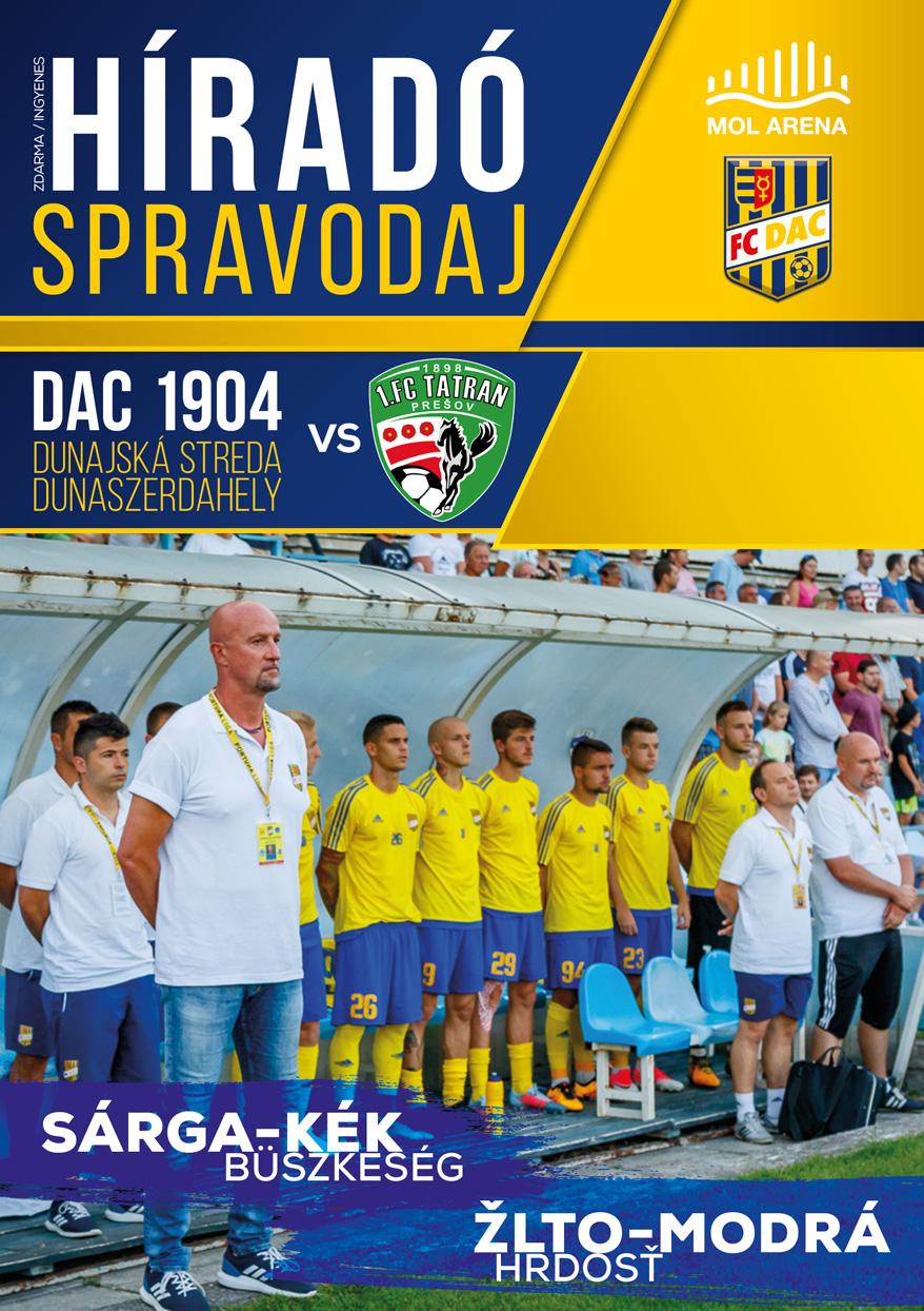 FORTUNA LIGA SEZÓNA / ÉVAD 2017/18 SOBOTA - 09.09.2017, 19:00 - SZOMBAT KOLO 07. FORDULÓ 09.09.2017, 17 00 Trenčín-Slovan 09.09.2017, 19 00 Podbrezová-Žilina 09.