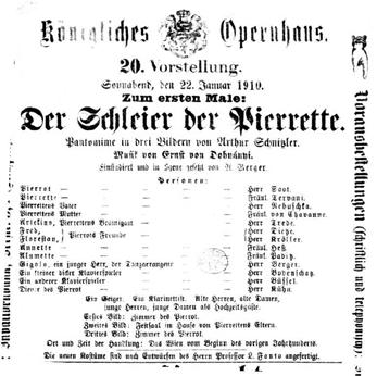 Dohnányit sem akkor, sem később nem érdekelték a kritikusok. A három képből álló mű befejezést jelentő kettősvonalát 1909. április 27-én, Grünewaldban húzta meg.
