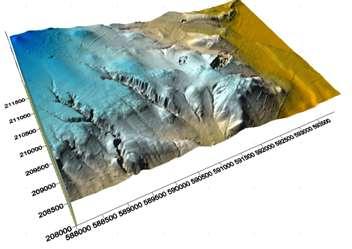 ; két mintaterület 24 km 2 ) LIDAR adatok jellemzése:terepi pontsűrűség 3-4 pont /m 2, abszolút magassági pontosság ±0.