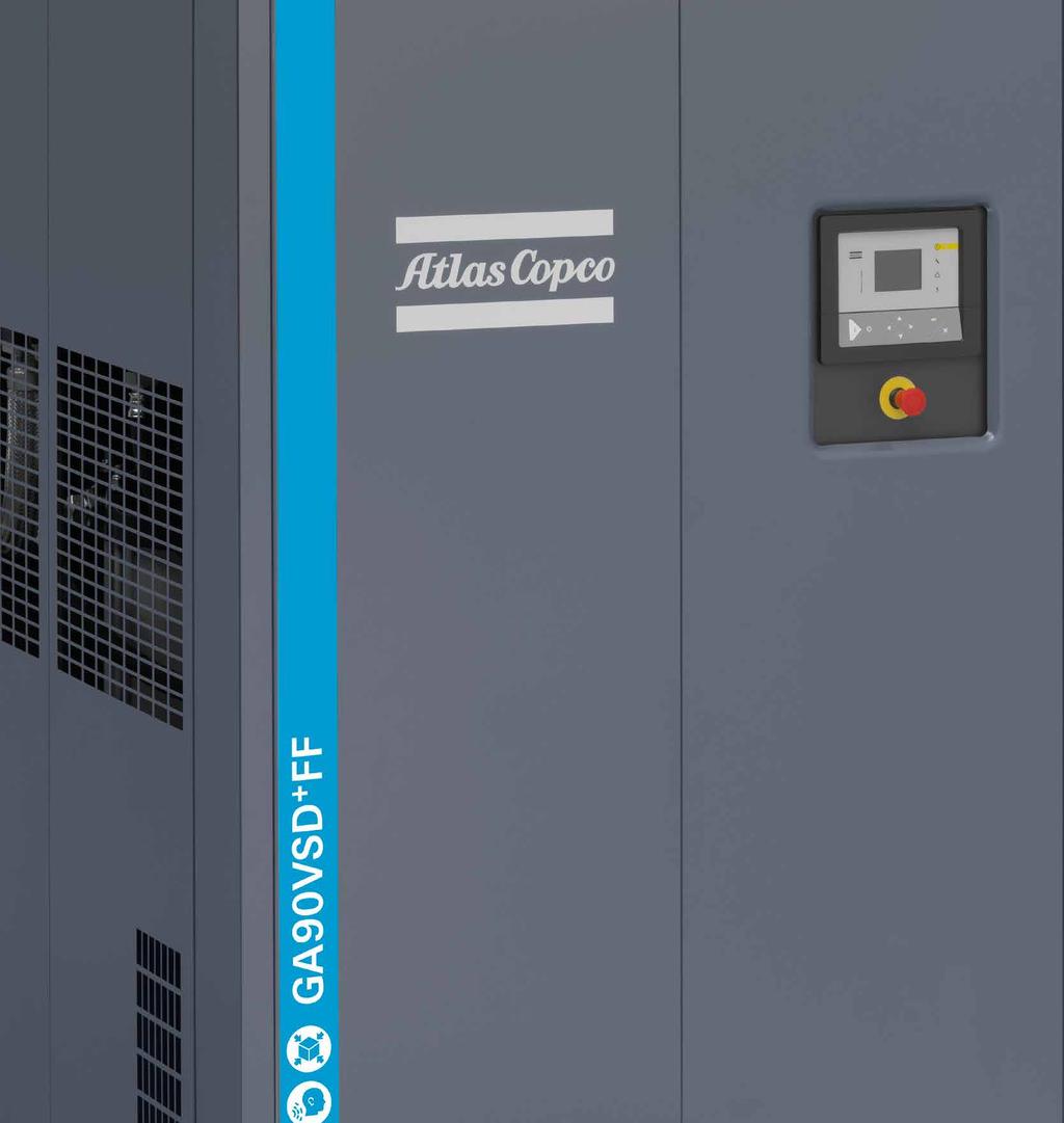 Innovatív Az Atlas Copco a kompresszorok hagyományos elrendezésének újratervezésével forradalmasította a sűrített levegő iparágat.