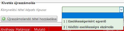 módosulása egyenlő mértékben kerül megosztásra az eredeti előíró tételek esedékessége szerint. A konkrét példában a mérték 16.000 Ft-ról 6.000 Ft-ra csökken, azaz éves szinten 5.