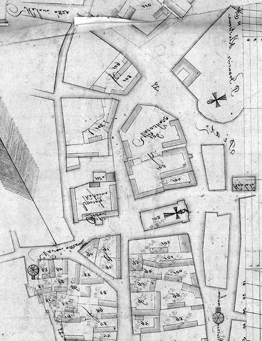 14 SÁROSI EDIT 2. kép. A kecskeméti piac 1790 körül. Részlet a Kecskemét 3.