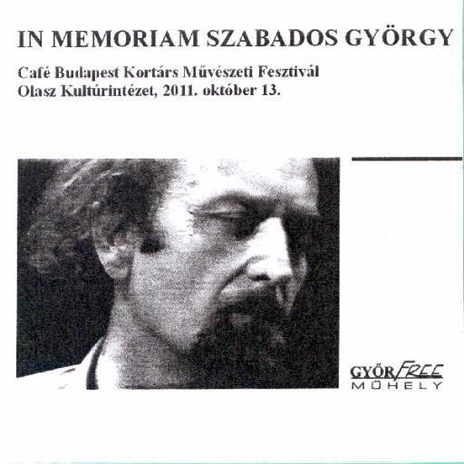 In Memoriam Szabados György No.