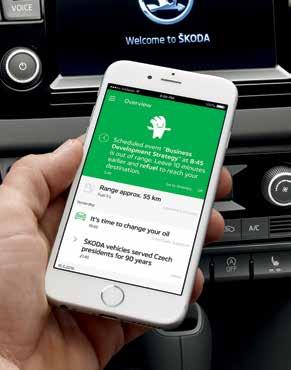 Ennek segítségével az okostelefon WiFi-kapcsolaton keresztül az autóhoz csatlakoztatható, így lekérheti a menetadatokat, mint pl. a vezetés gazdaságossága, a menetdinamika vagy szervizinformációk.