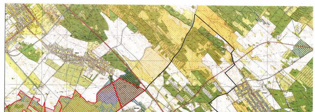 ÚJHATYÁN Településrendezési terv látámsztó munkrészek A tervlp lehtárolj z Országos Ökológii Hálózthoz (OÖH) trtozó területeket, ezek mgukn fogllják korán ( tervelőzményen) természeti területként