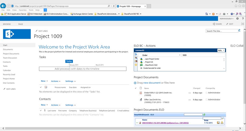 Az ERP és CRM rendszerektől az MS SharePoint és web-alkalmazásokig A kontextus-érzékeny felhasználói támogatás a webklienssel közvetlenül a Microsoft SharePointban áll rendelkezésre, valamint számos