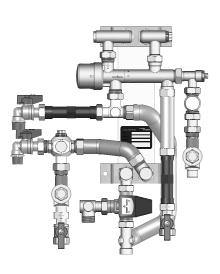 LOGOstandard lakás-hőközpont 01 A max. 3 kw hőveszteségű egységekhez a T20 K-nél. LOGOstandard lakás-hőközpont LOGOstandard 44 kw LG 01302.000007.