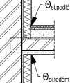 szakdolgozatából Födémcsatlakozás hőtechnikai