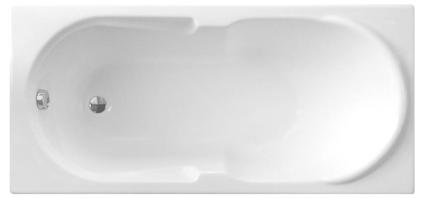 Akrilkádjaink 4 mm vastag szaniter akrilból készülnek, hátoldalukon üvegszál    EKL-170 170x75