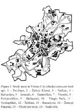 VILNIUS CITY THERIOFAUNA (Acta Zoologica Lituanica, 2005, Volumen 15, Numerus 3) Alkalmazott módszerek 51 emlős fajt regisztráltak a város területén belül u5 rovarevő u11 denevér
