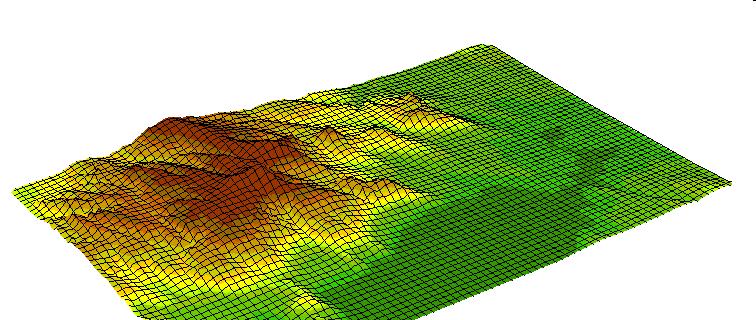 1 3D Analyst) Számítás grid cellánként A vízgyőjtıszintő kibocsátás elırejelzéséhez elıbb