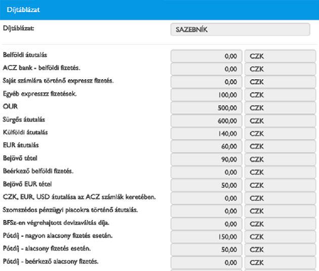 7 MENÜ ÁTTEKINTÉSEK VALUTÁK ÉS COT (CUT OFF TIME) DEVIZÁK ÁTTEKINTÉSE Ez a áttekintés valutákat (lejárati idõpontokat) és maximális idõpontjait (COT) tartalmazza a D+0 valutával a BFSZ-bõl megadot