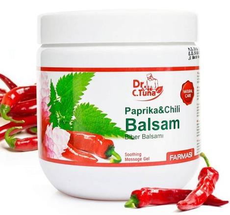 Paprika balzsam A Paprika Balzsam pirospaprikával, chili paprikával, gyömbérrel, csalánnal, mentollal és illóolajokkal dúsított.