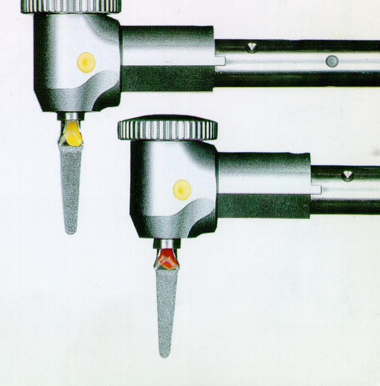 Oszcilláló eszközök EVA (mechanikus ) rendszer Mikromotor + könyökdarab speciális fej + végdarab (kék jelzés 20.