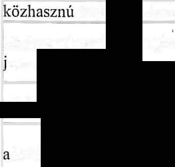 3. Közhasznú tevékenységek bemutatása (tevékenységenként) közhasznú tevékenység megnevezése: közhasznú tevékenységhez kapcslódó közfeladat, gszabályhely: a közhasznú tevékenység célcsprtja: a