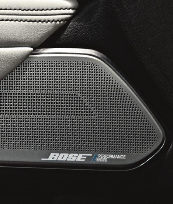 hangrendszer A HANGRENDSZEREK ÚJ SZINTJE Most hallhatja először. Az új Bose Performance Series hangrendszer világszerte a vadonatúj Q60-ban debütál.