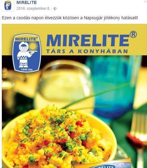 Ismerjük meg a MIRELITE napsugár